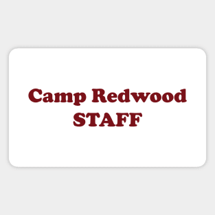 California Camp Staff, Red Ink Magnet